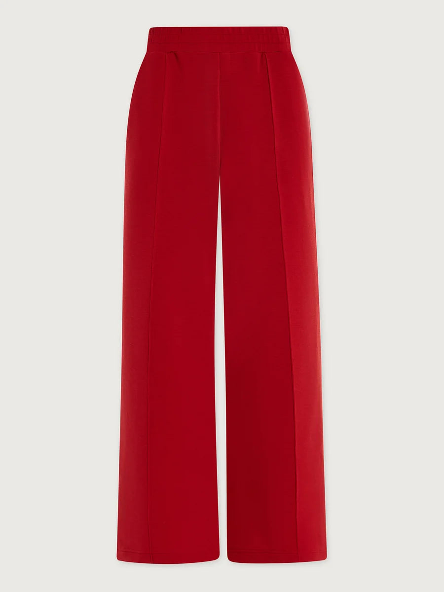 Varley The Wide Leg Pant 28"- Red Marl