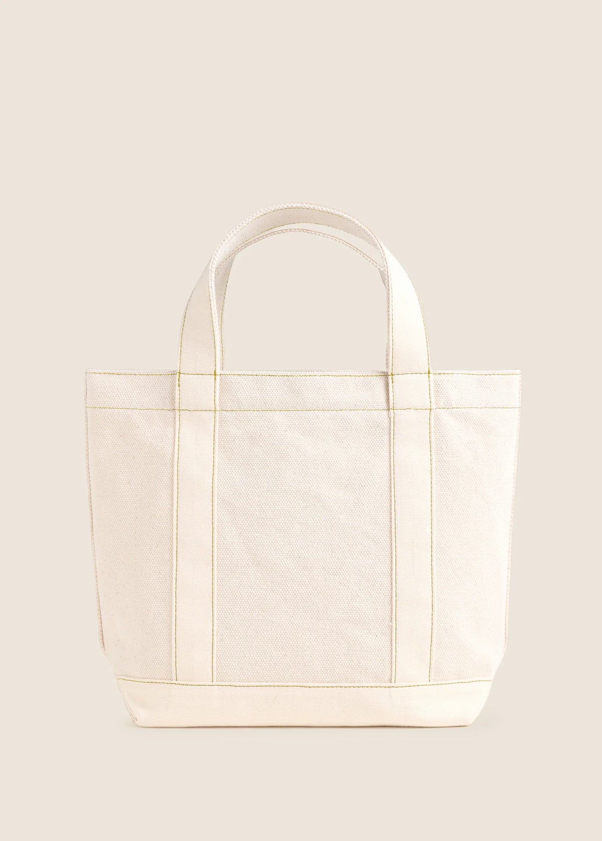 Favorite Daughter The Canvas Minnie Tote - Natural/ Yellow