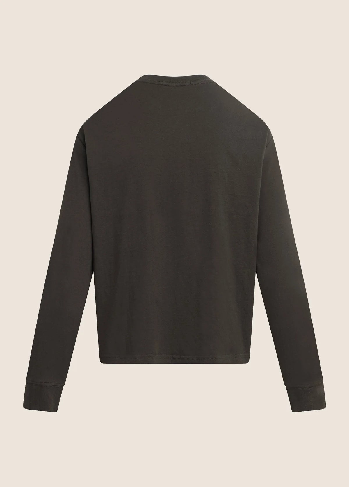 Favorite Daughter The Long Sleeve Everyday Tee - Espresso