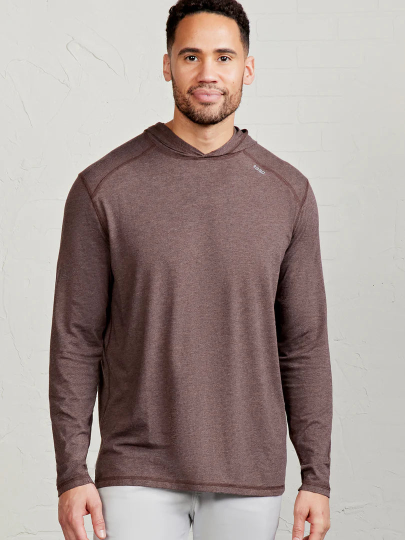 Tasc Carrollton Hoodie - Mocha Heather