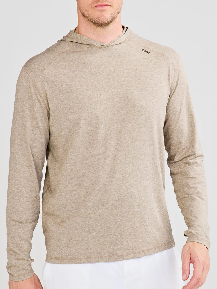 Tasc Carrollton Lightweight Hoodie - Gray Oak Heather