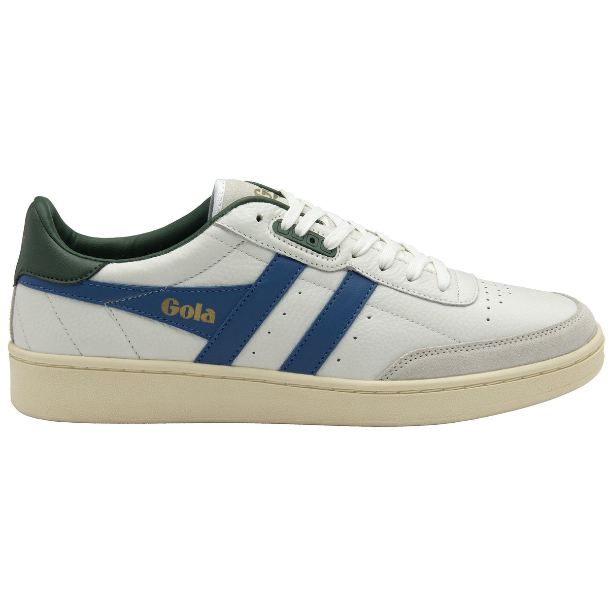 Gola Classics Men&#39;s Hawk Sneakers - White/ Sapphire/ Black