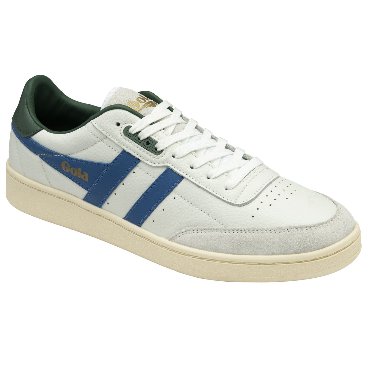 Gola Classics Men&#39;s Hawk Sneakers - White/ Sapphire/ Black