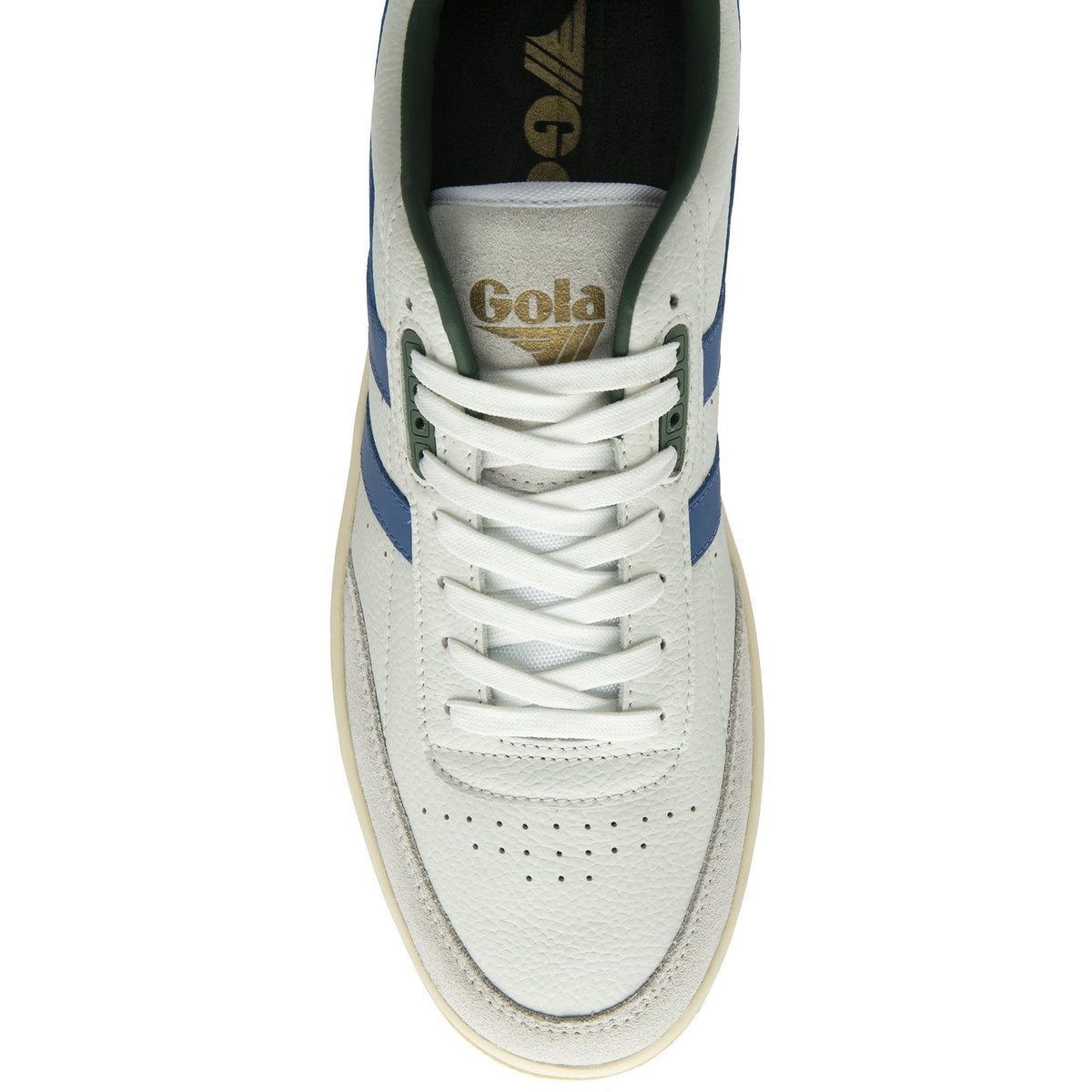 Gola Classics Men&#39;s Hawk Sneakers - White/ Sapphire/ Black