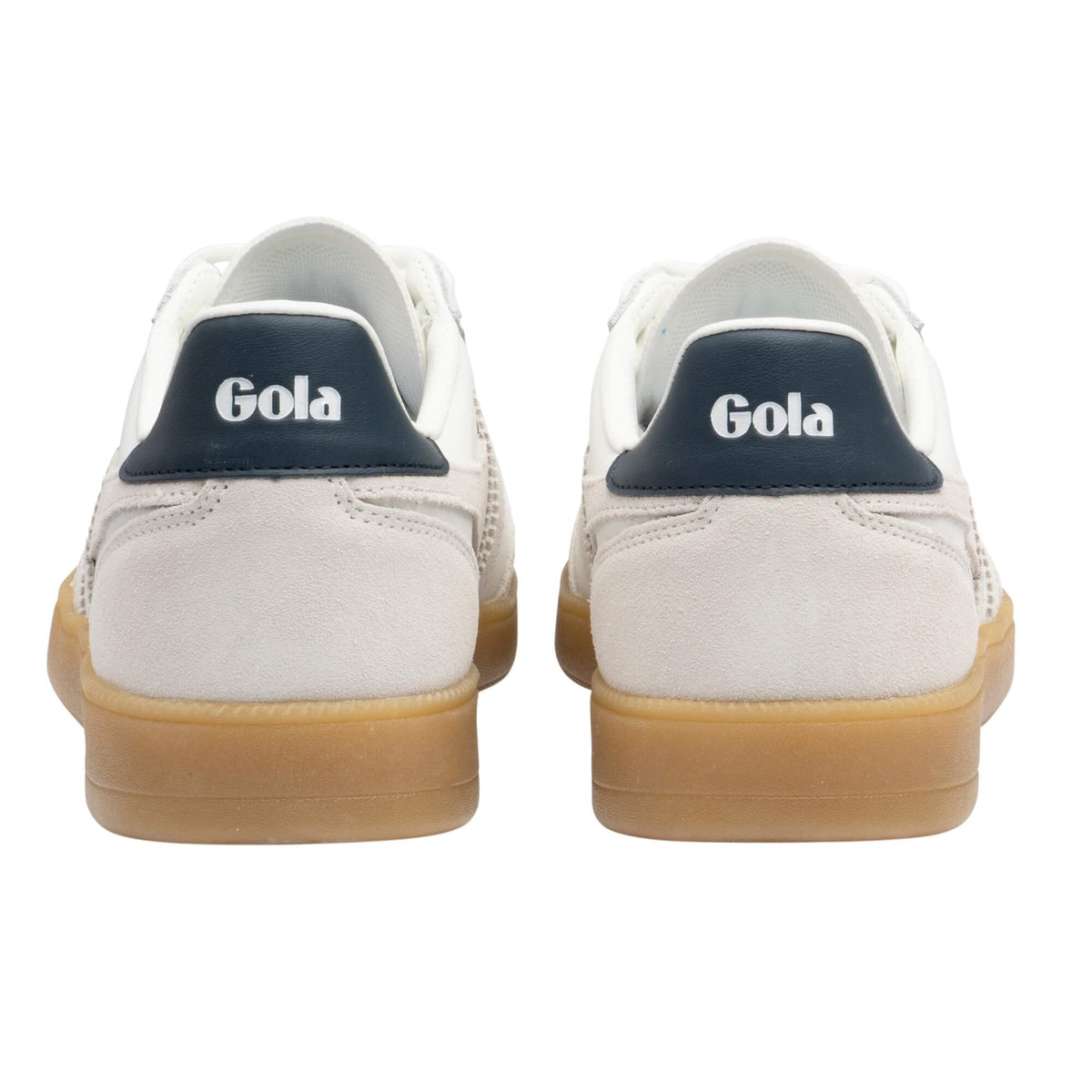 Gola Classics Men's Viper Leather Sneakers- White/ White/ Navy/ Gum