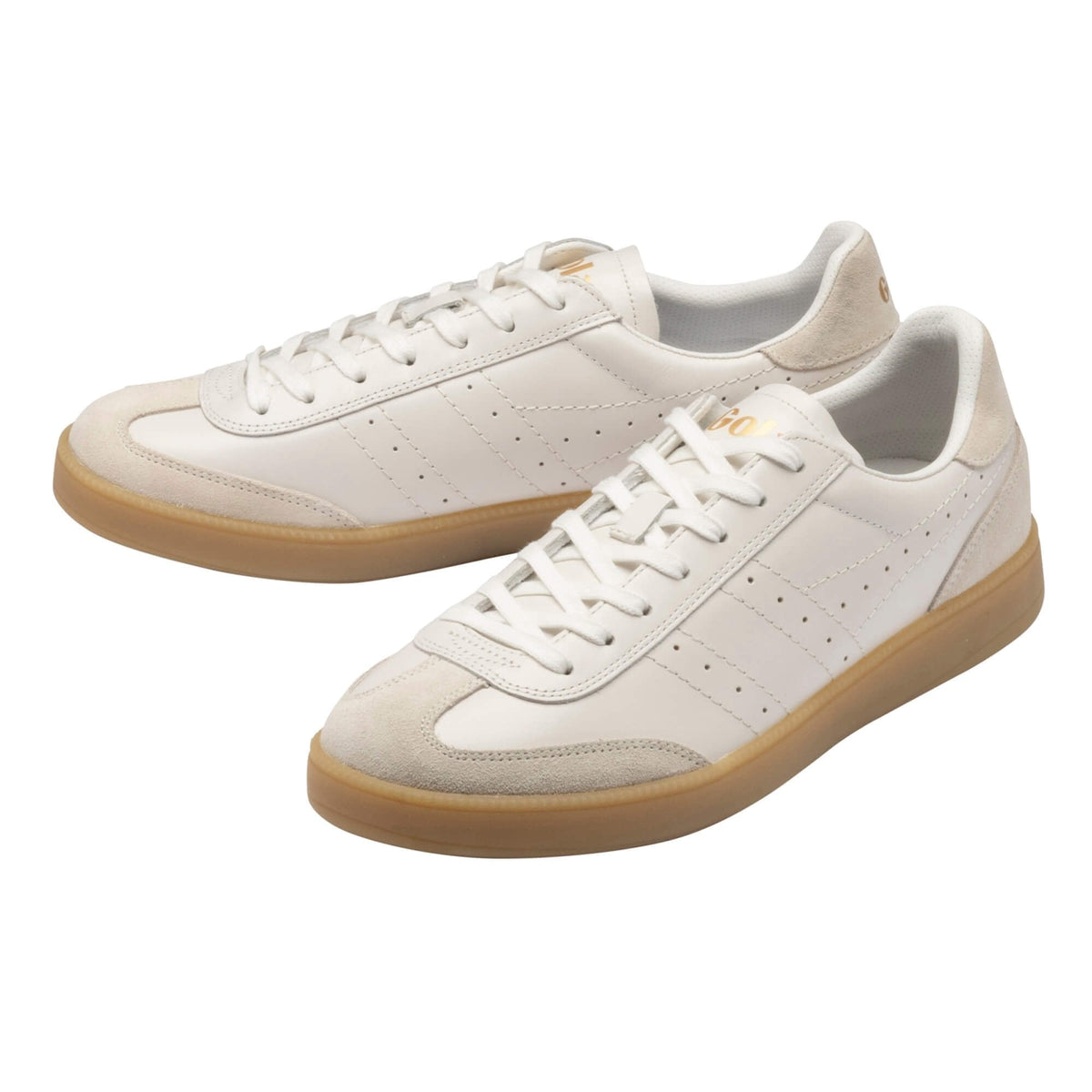 Gola Classics Men's Viper Luxe Sneakers- White/ Gum