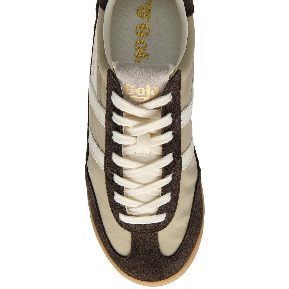 Gola Classics Women's Firefly Sneakers- Bone/ Mocha/ Off White