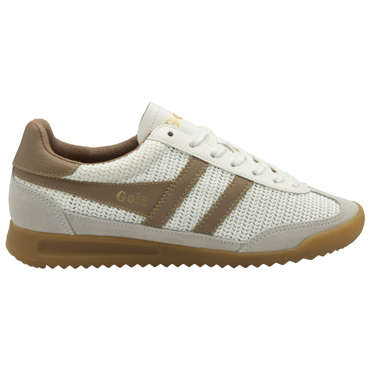 Gola Classics Women's Tornado Zephyr Trainer - Off White/Light Caramel