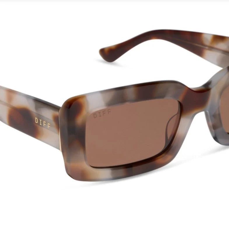 DIFF Eyewear Indy Dove Tortoise Brown