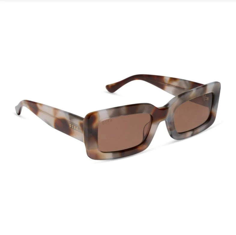 DIFF Eyewear Indy Dove Tortoise Brown