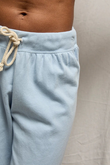 Perfect White Tee Jamaica Beach Fleece Capri Pant - Powder Blue