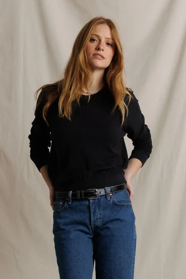 Perfect White Tee Jasper- Vintage Black