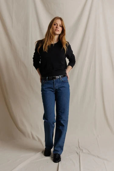 Perfect White Tee Jasper- Vintage Black