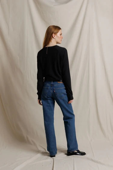 Perfect White Tee Jasper- Vintage Black