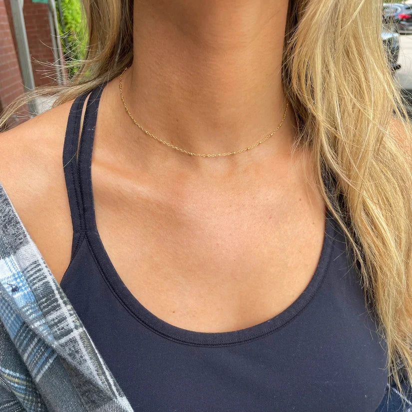 Nikki Smith Jess Gold Filled Necklace - Gold