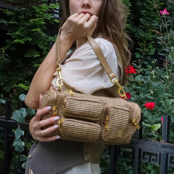 Think Royln Lady Cargo - Sand Dune Raffia