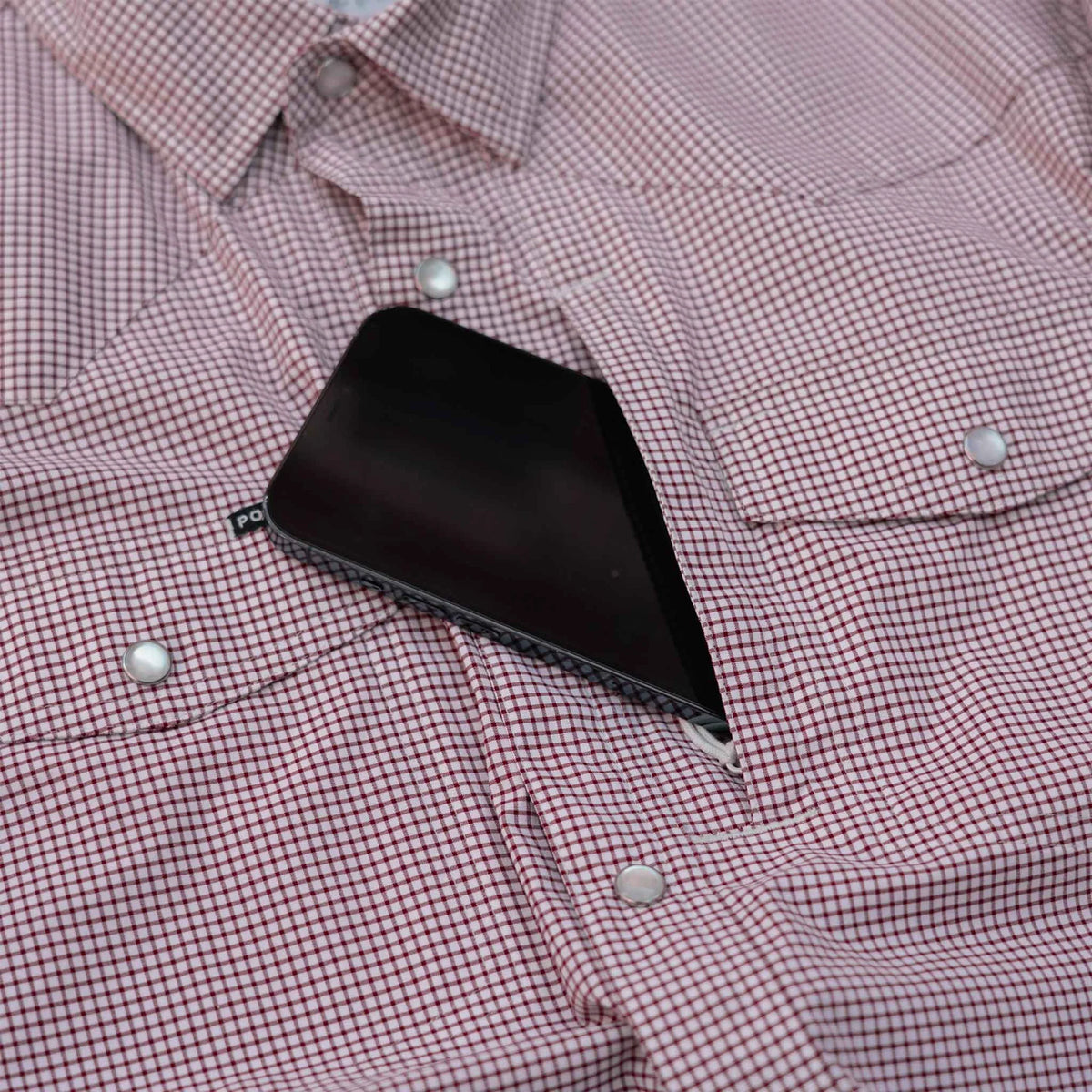 PONCHO Western Short Sleeve Shirt - The Howdy
