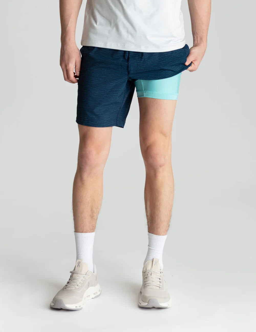 Birddogs Art Fartknockers Gym Shorts - Navy Heather