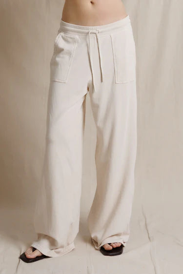Perfect White Tee Noa Terry Pocket Pant - Sugar