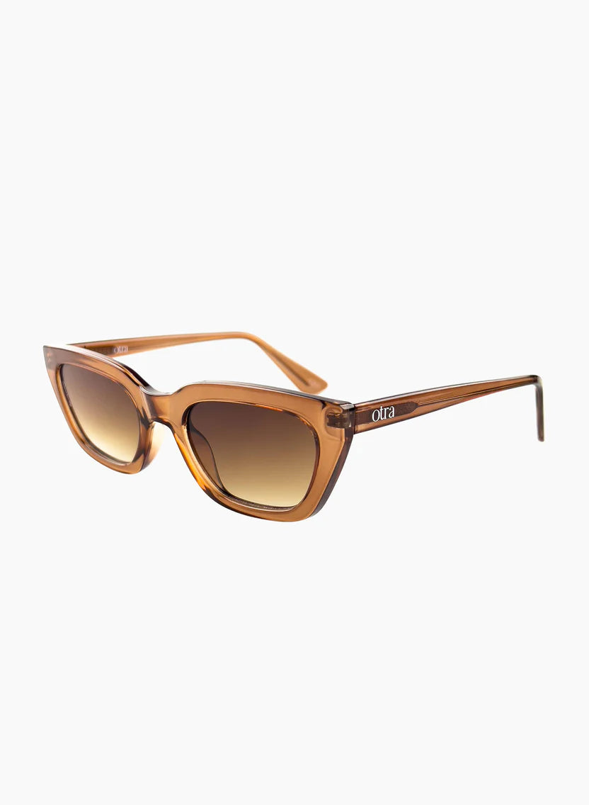 Otra Eyewear Nove Sunglasses - Trans Chocolate / Sunset