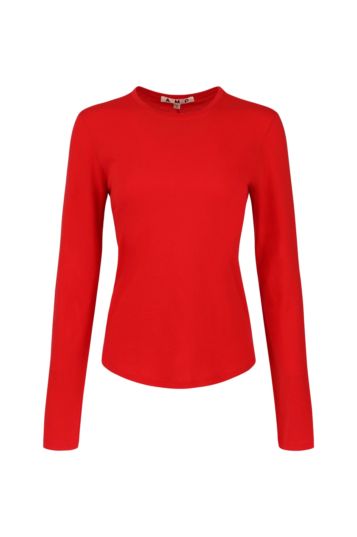 AMO Quinn Long Sleeve Tee- Signal