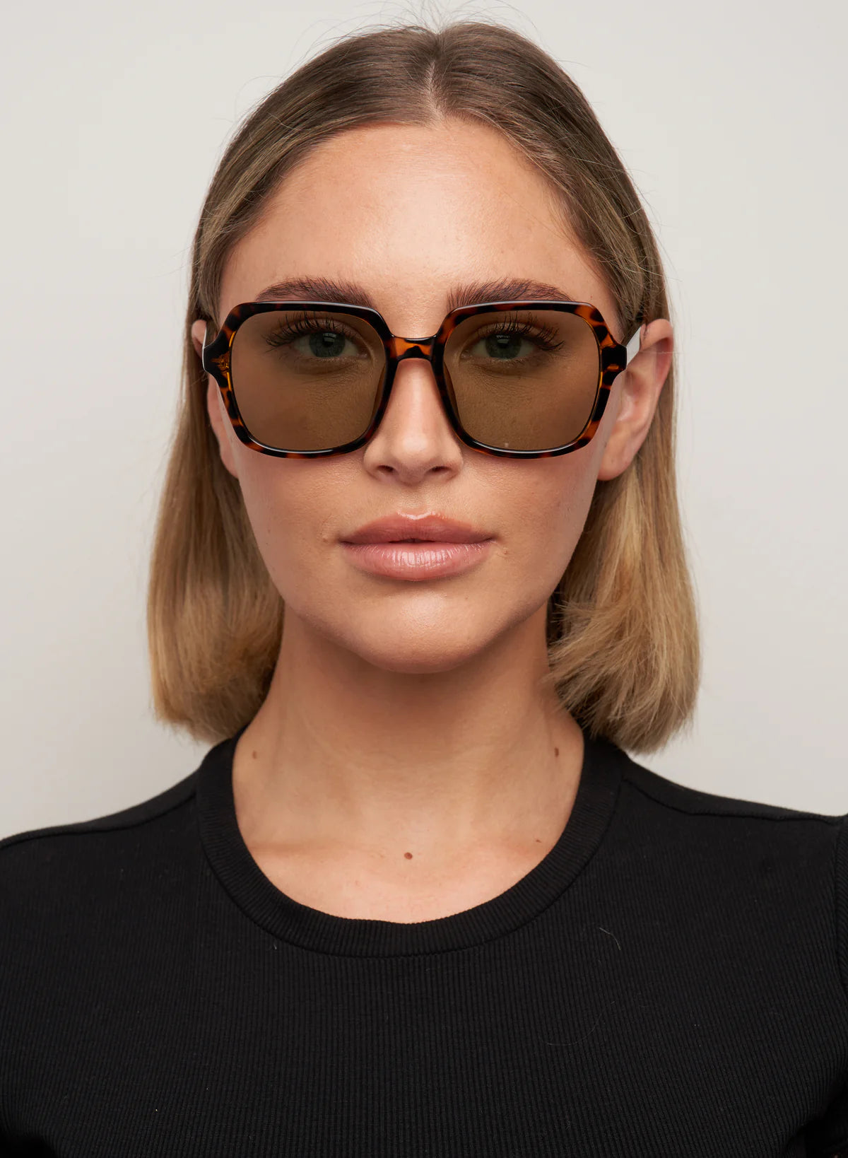 Otra Eyewear Sady Sunglasses - Tort / Light Green