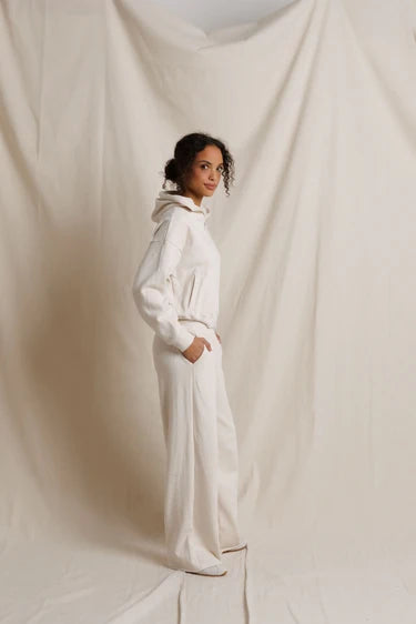 Perfect White Tee Leni Pant- Sugar