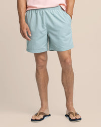 Southern Tide 6&quot; Shoreline Short - Green Surf