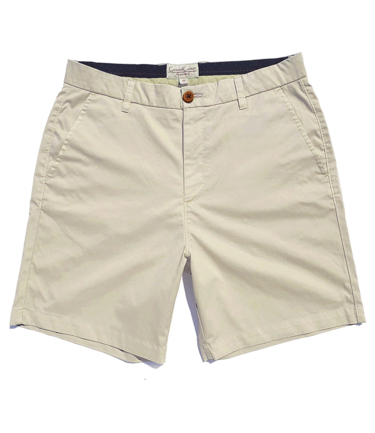 Coastal Cotton 6" Hybrid Chino Short - Beige
