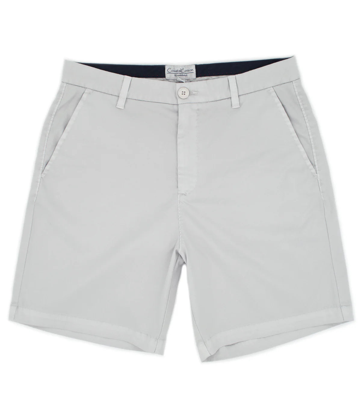 Coastal Cotton Performance Short 7"- Stone