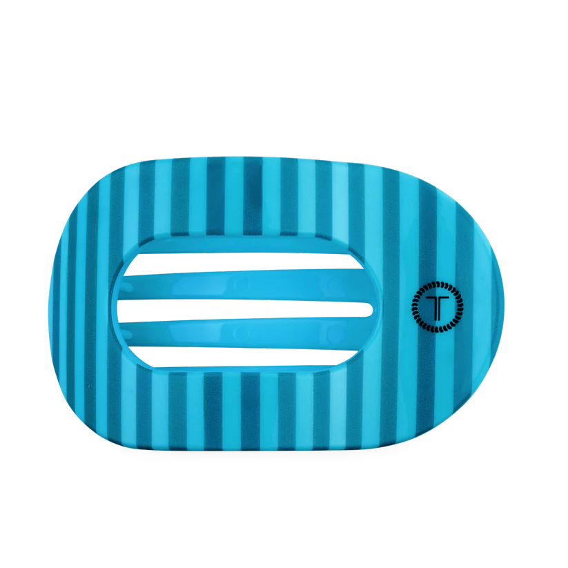 Teleties Flat Round Clip- Splash Zone