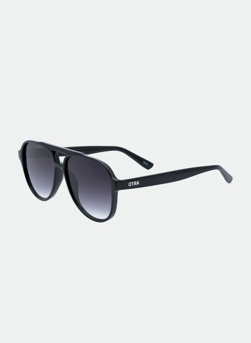 Otra Eyewear Stevie Sunglasses - Black / Smoke Fade