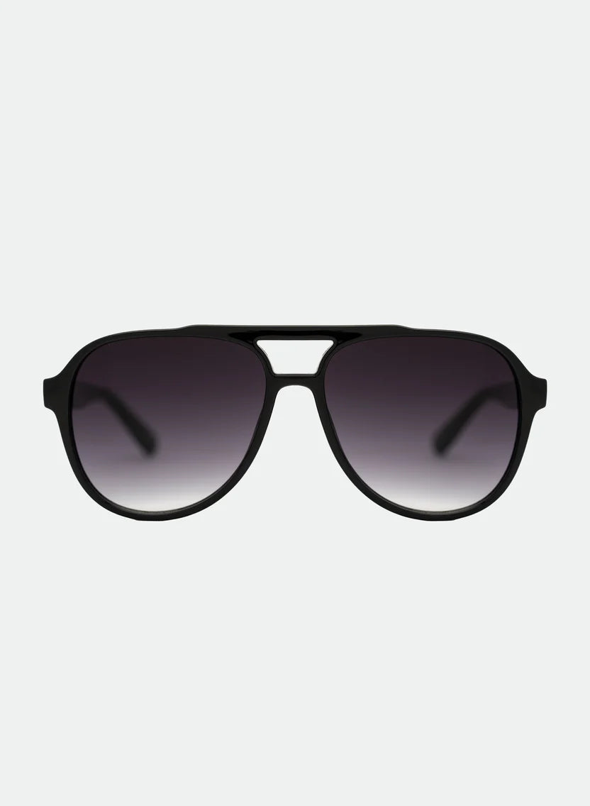 Otra Eyewear Stevie Sunglasses - Black / Smoke Fade