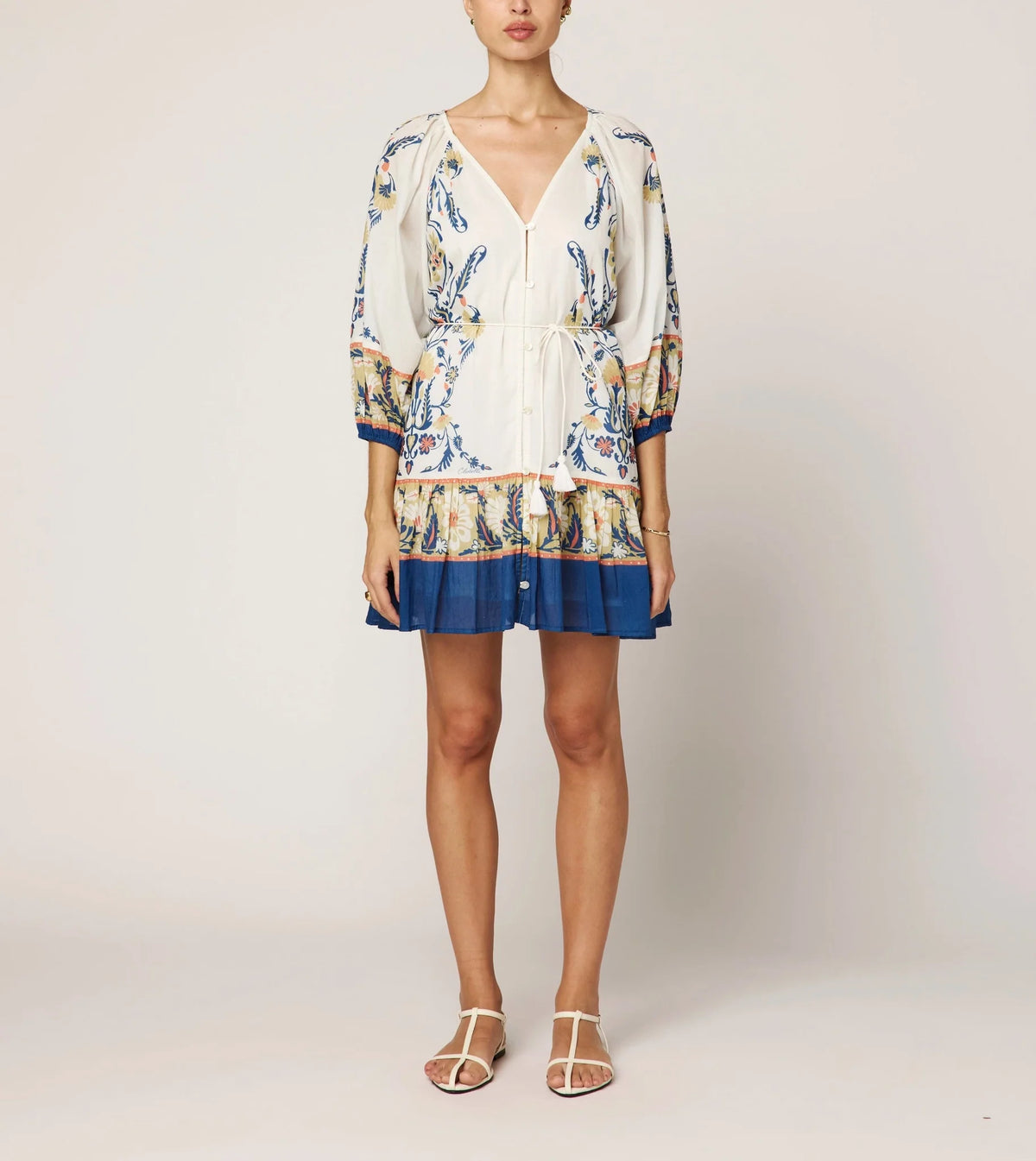 Cleobella Thora Mini Dress - Monaco Print