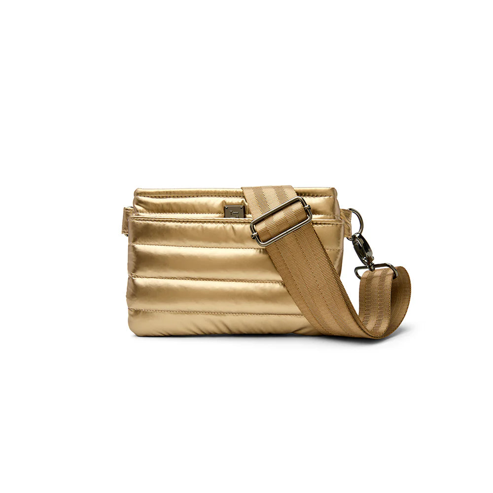 Think Royln Bum Bag Crossbody - Pearl Toffee