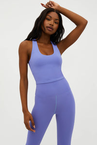 Beach Riot Yara Top - Periwinkle Waffle