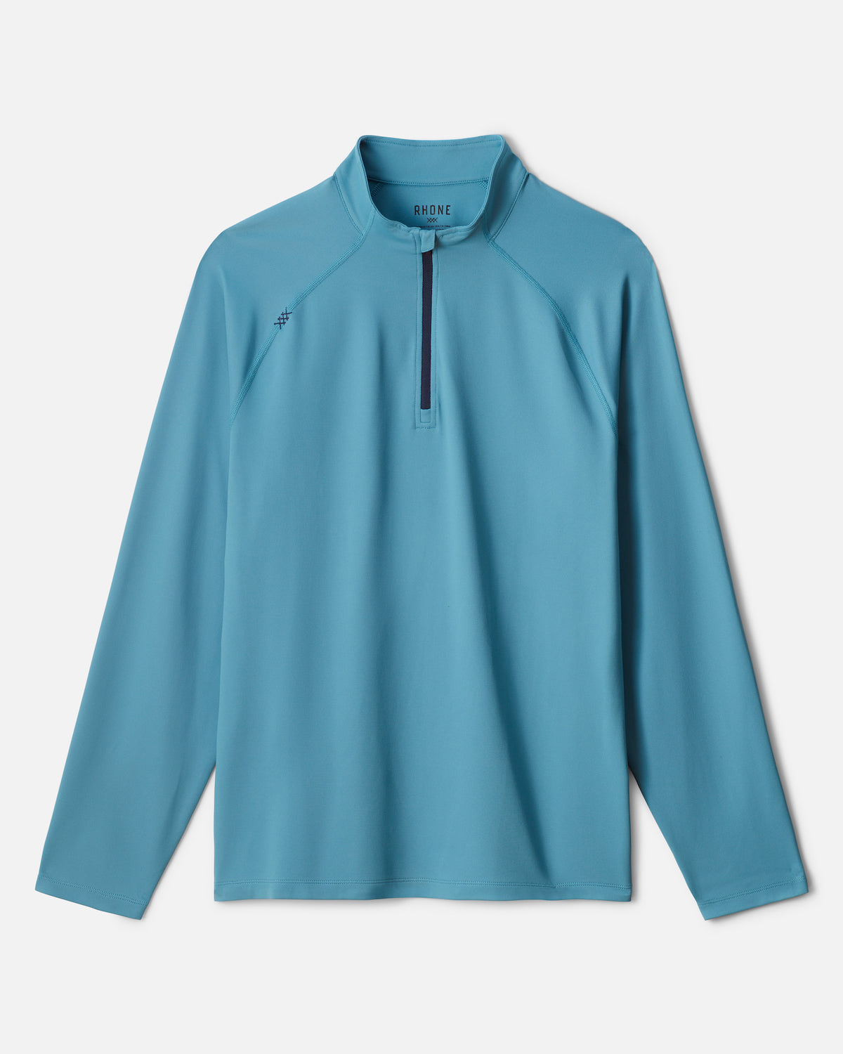 Rhone Apparel Session 1/4 Zip - Storm Blue