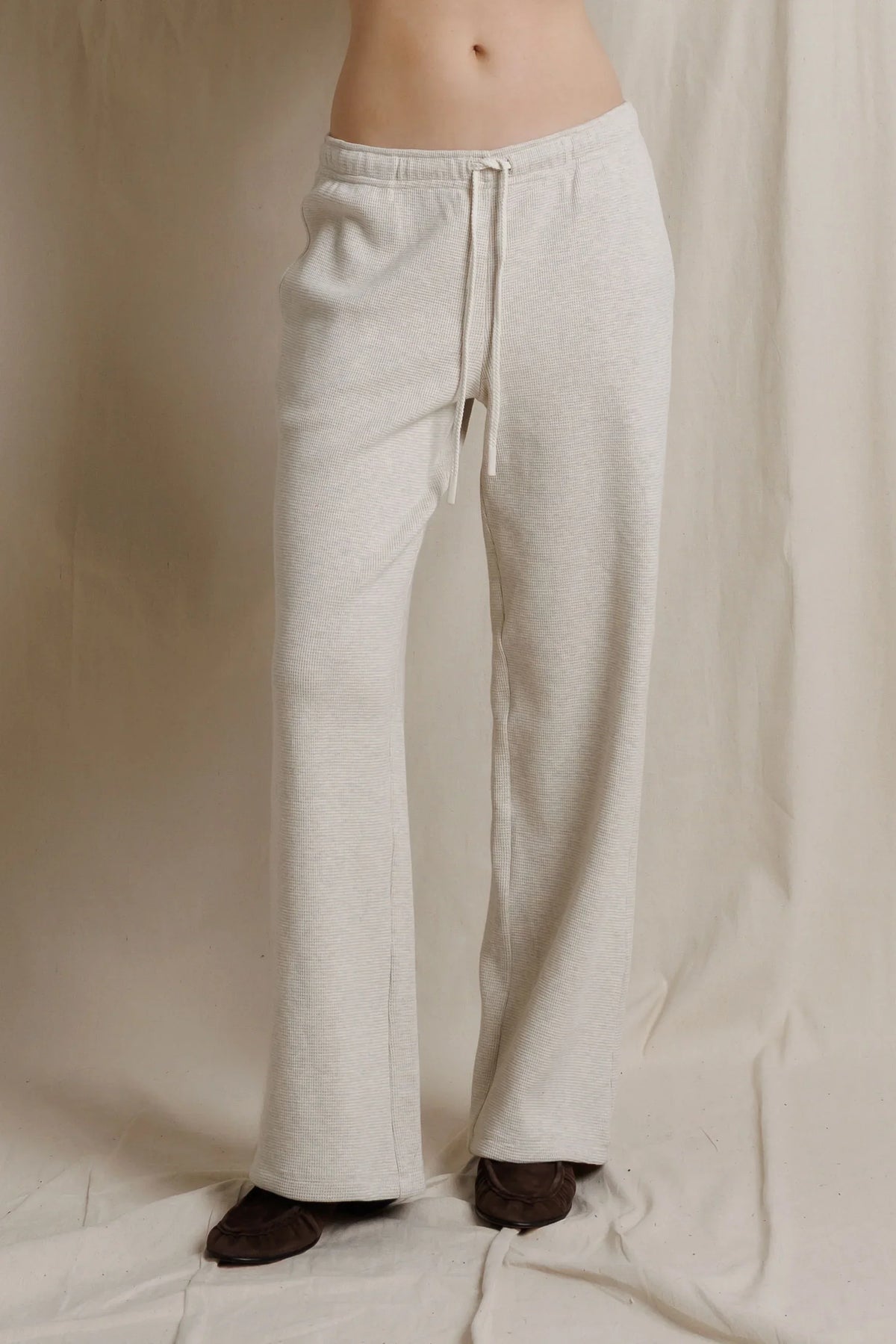 Perfect White Tee Zadie Pant- Oatmeal