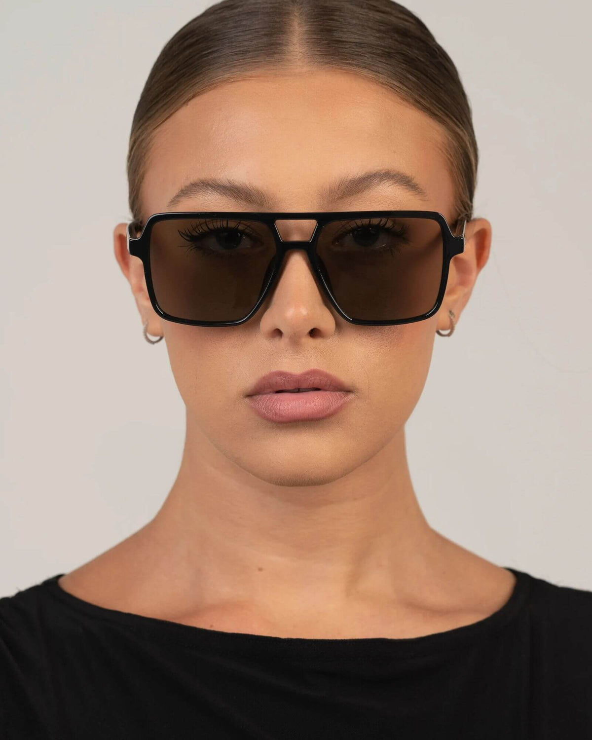 Otra Eyewear Zoya Sunglasses - Black / Smoke