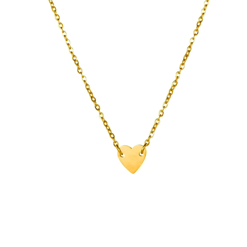 Nikki Smith Designs Lucy Gold Heart Necklace