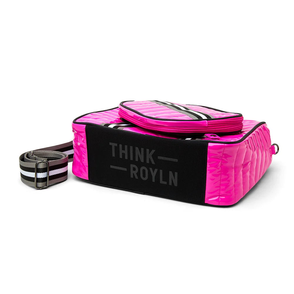 Think Royln Sporty Spice Pickleball Bag - Sizzling Pink Patent