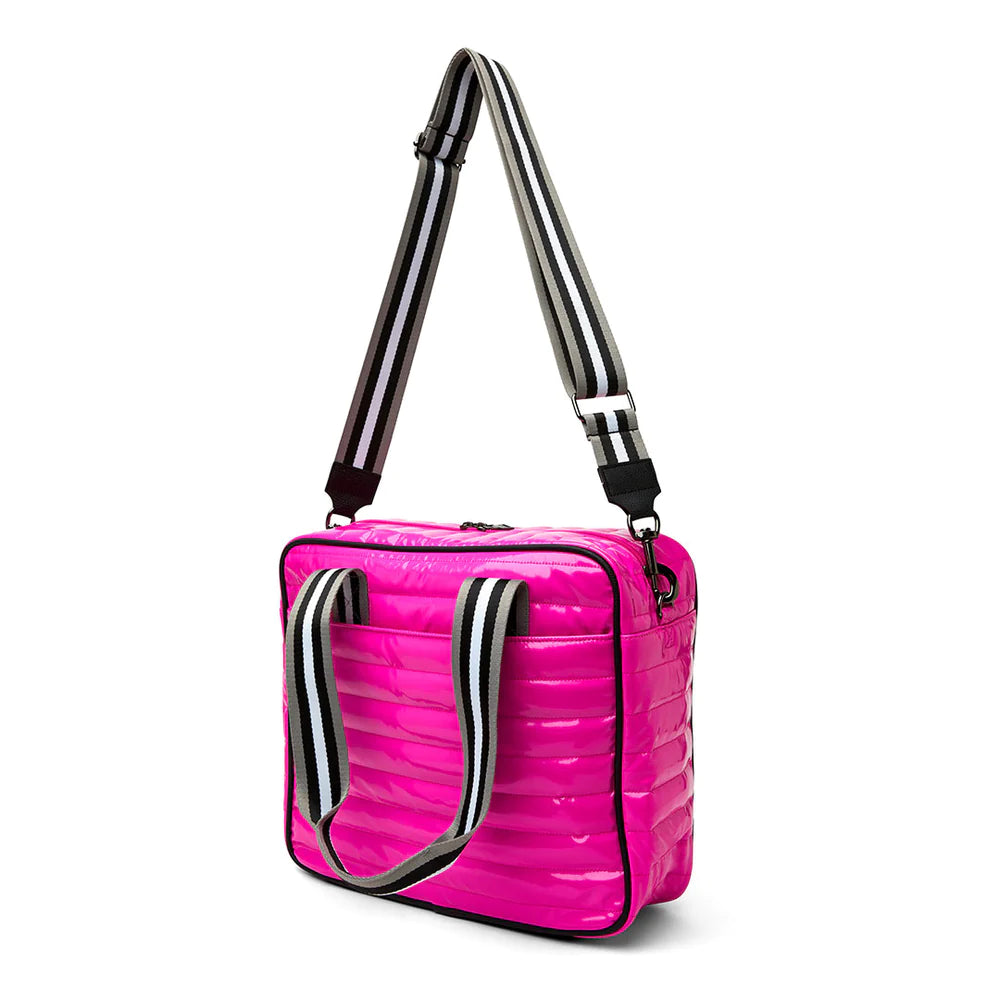 Think Royln Sporty Spice Pickleball Bag - Sizzling Pink Patent