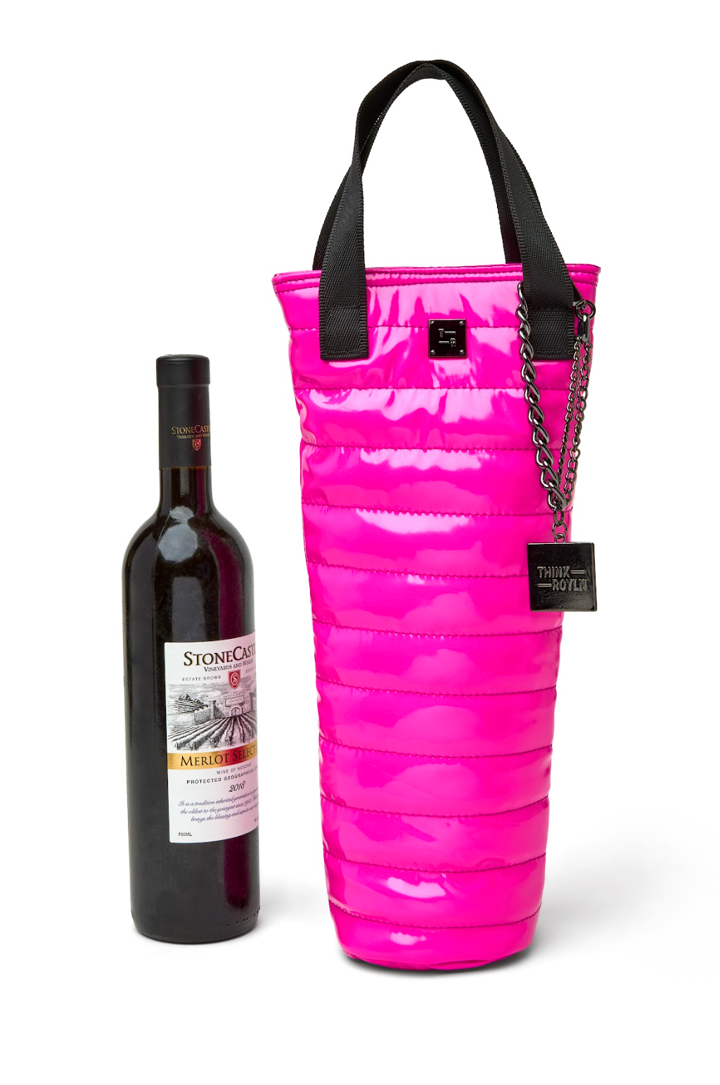 Think Royln Absolutely Fabulous Wine Cooler - Sizzling Pink Patent