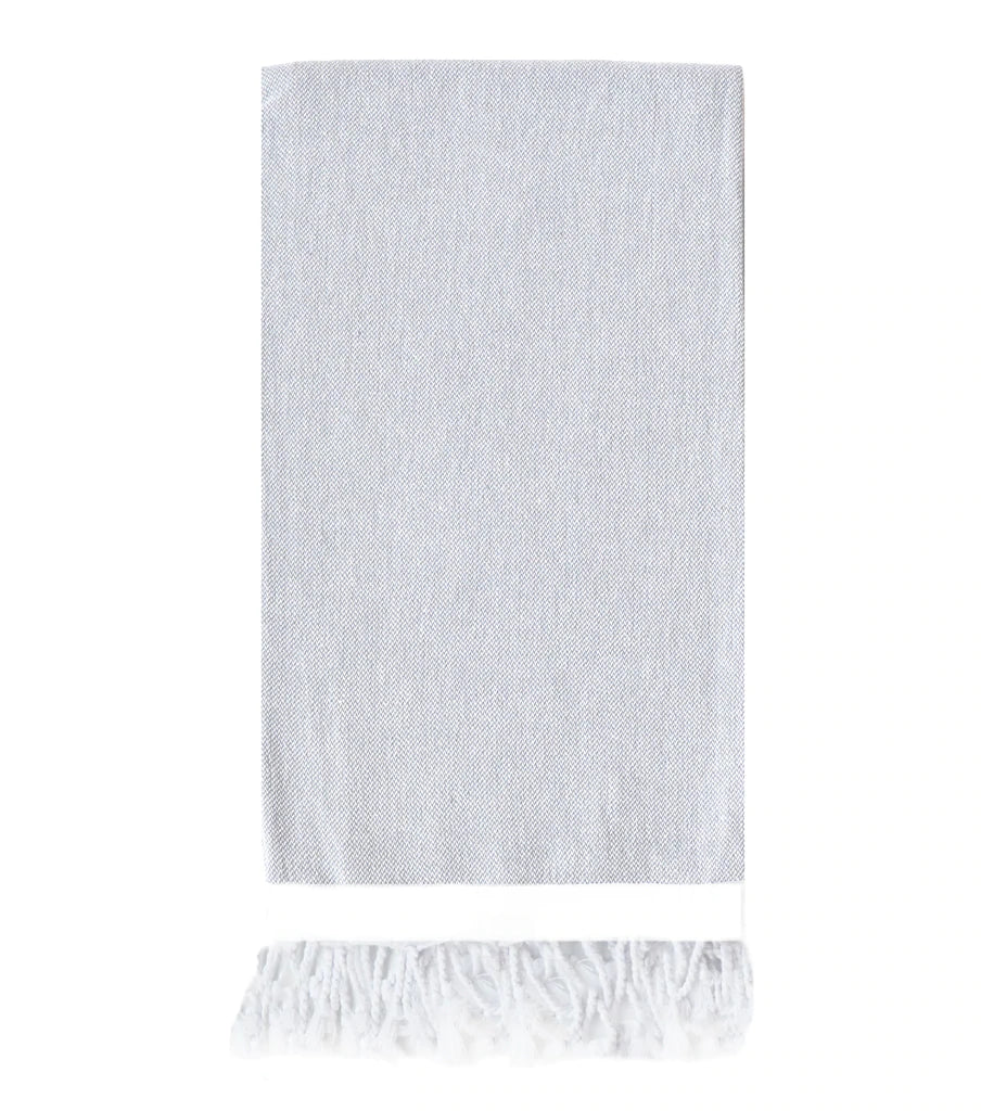 Turkish T Basic Single Stripe Towel